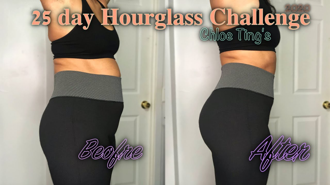 I tried Chloe Ting's 2020 Hourglass Challenge and this is what happened!!!! | Results | Ti's Tuts