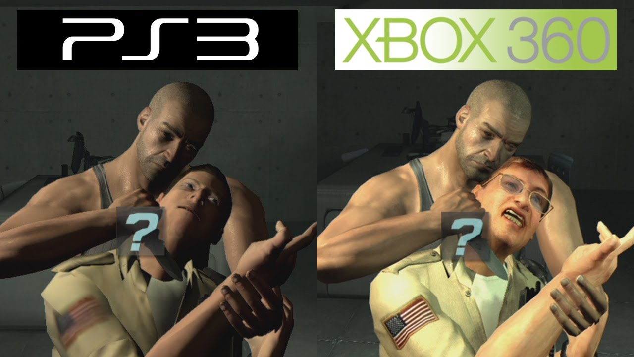 Splinter Cell Double Agent | PS3 VS 360 | Graphics Comparison | Comparativa