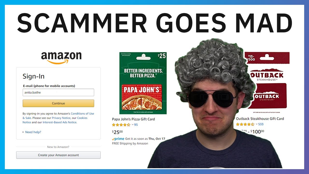 Furious Amazon Scammer Goes Mad Talking To Granny