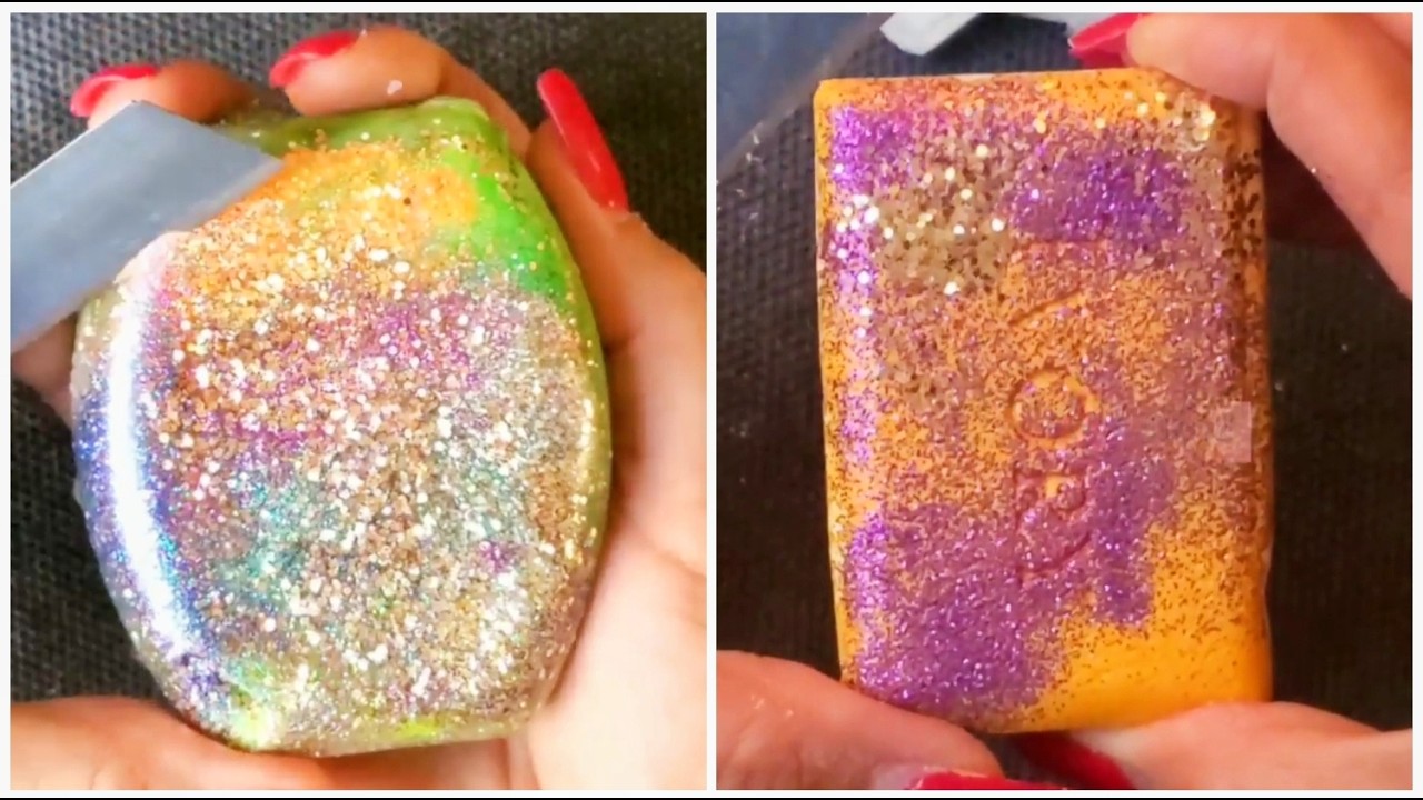 3X Speed Satisfying Soft Soap Cutting ASMR