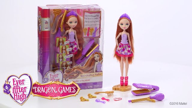 Unboxing of Ever After High Hairstyling Holly O’Hair Doll | Ever After High
