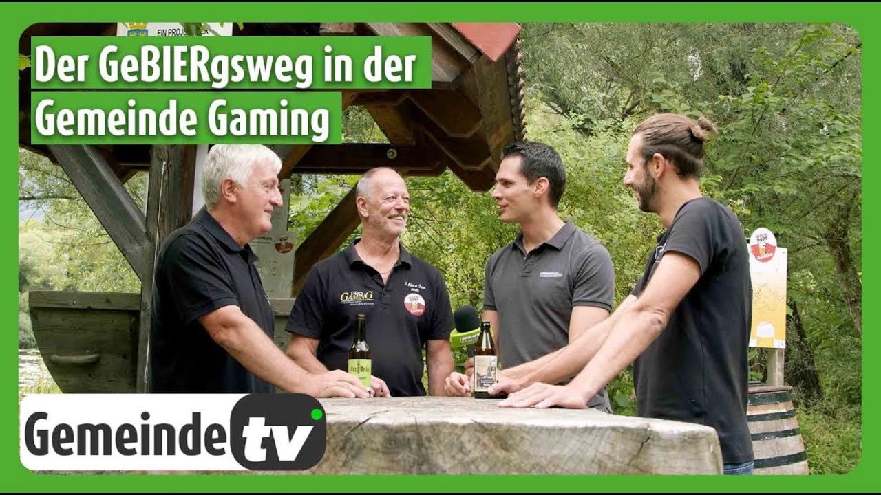 Der GeBiergsweg in der Gemeinde Gaming