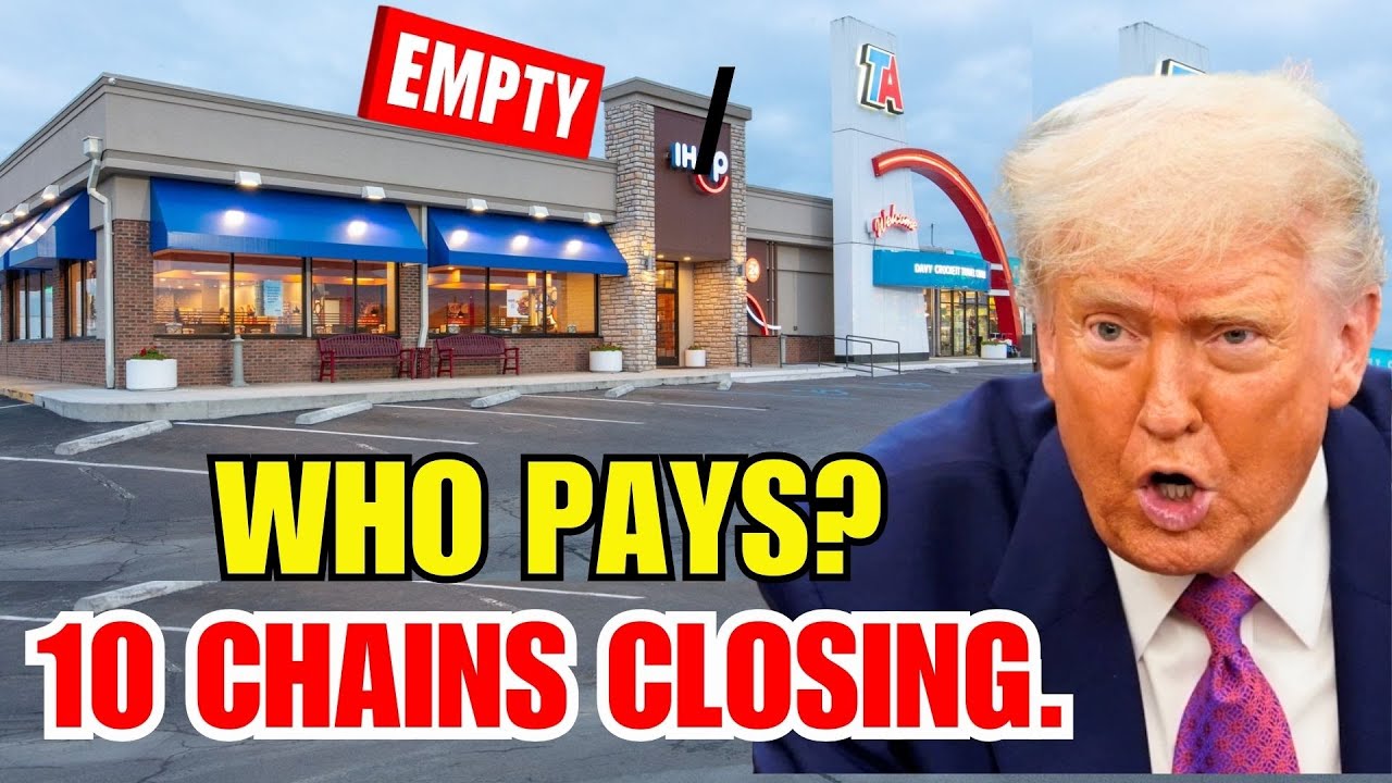 The Collapse of Sit-Down Restaurants: 10 Chains Closing Doors in 2025