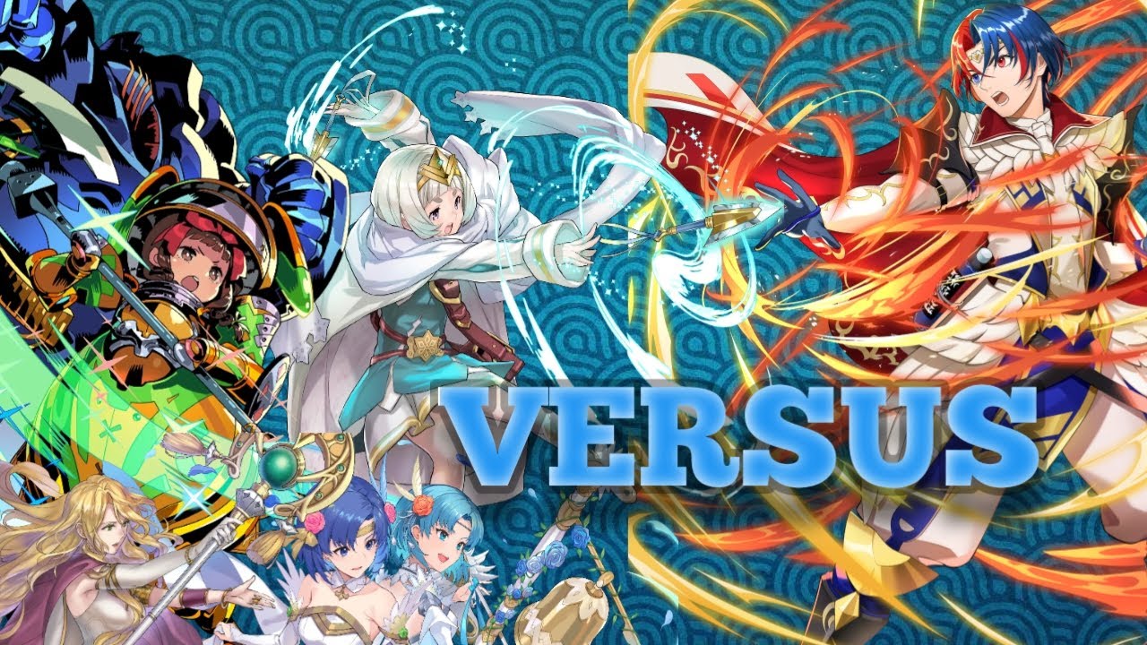 Ylgr, Mamori, Harmonized Catria and Elimine VS Male Alear Abyssal Legendary Hero Battle