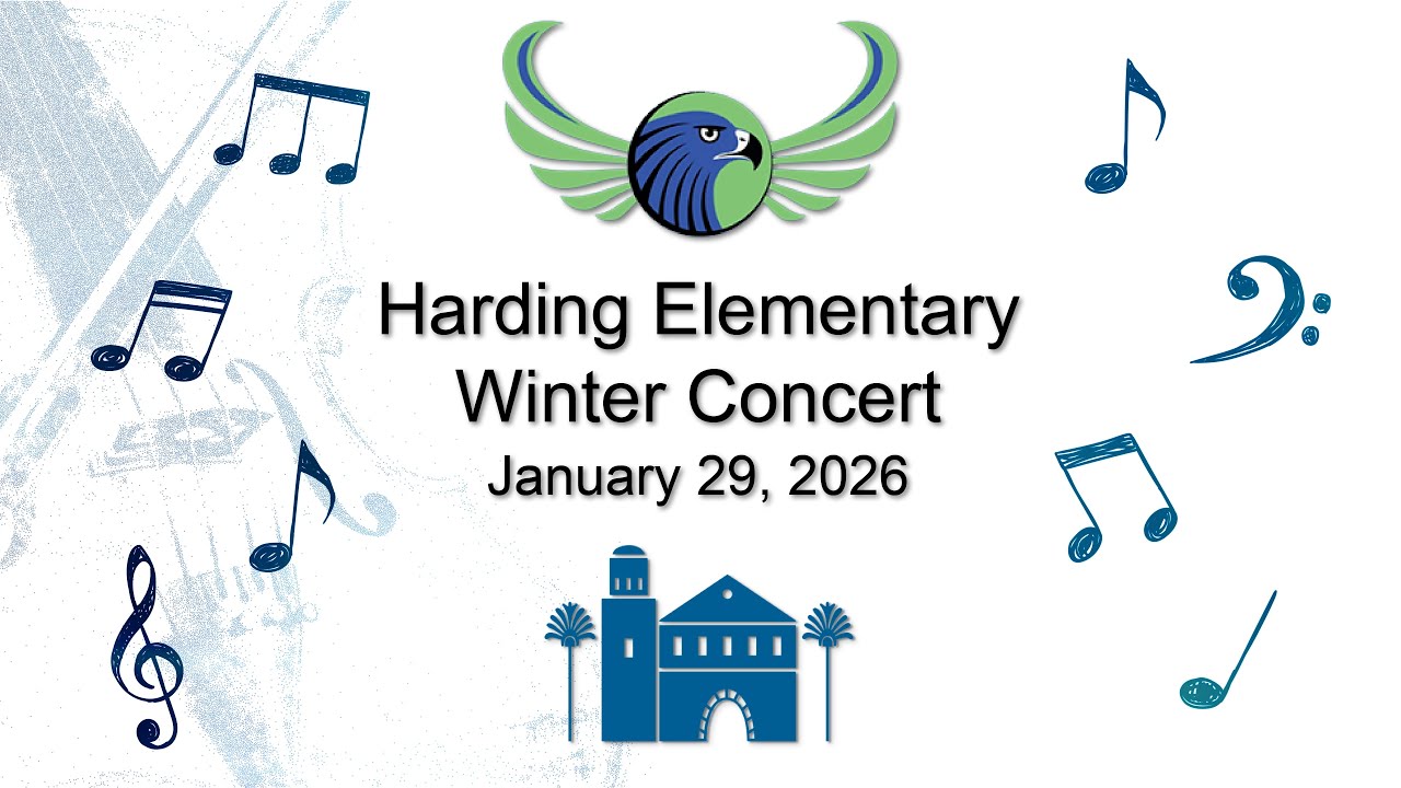 Harding Elementary Winter 2026 Concert