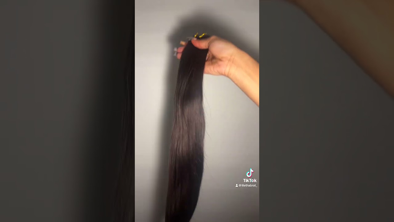 Seamless clip-ins that curl & shine! #fok #qualityhair