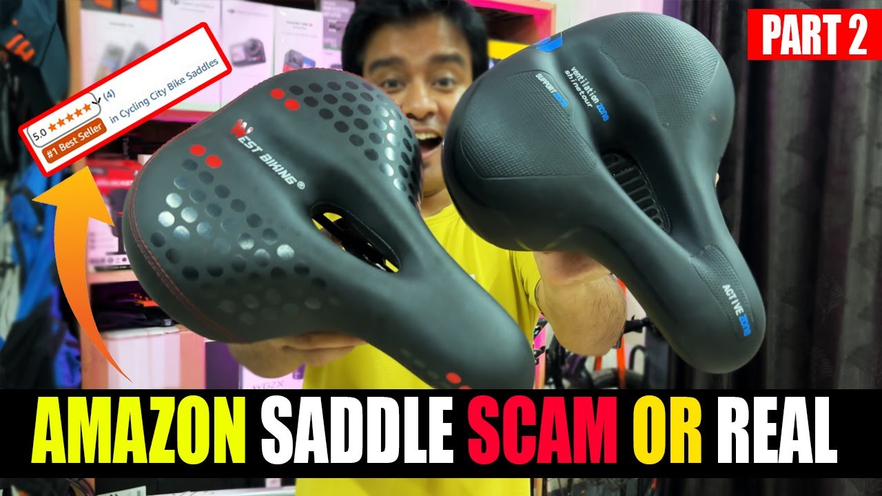 Amazon Chinese Bicycle Saddle Teardown - SCAM or Real Saddle?