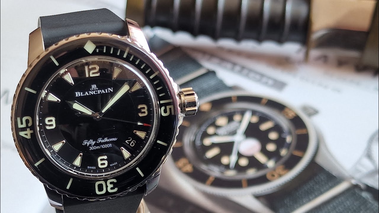 Blancpain Fifty Fathoms, дайвер с которого все началось!
