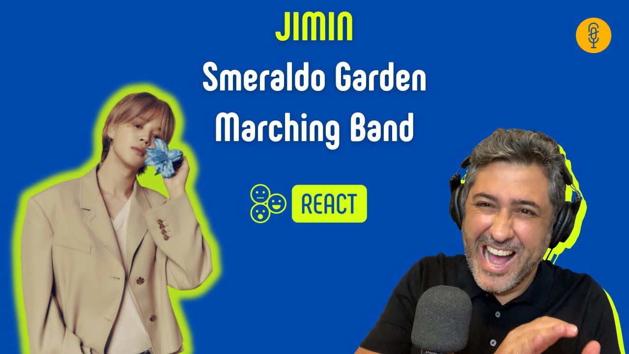 JIMIN | SMERALDO GARDEN MARCHING BAND | Vocal coach REACTION & ANÁLISE | Rafa Barreiros