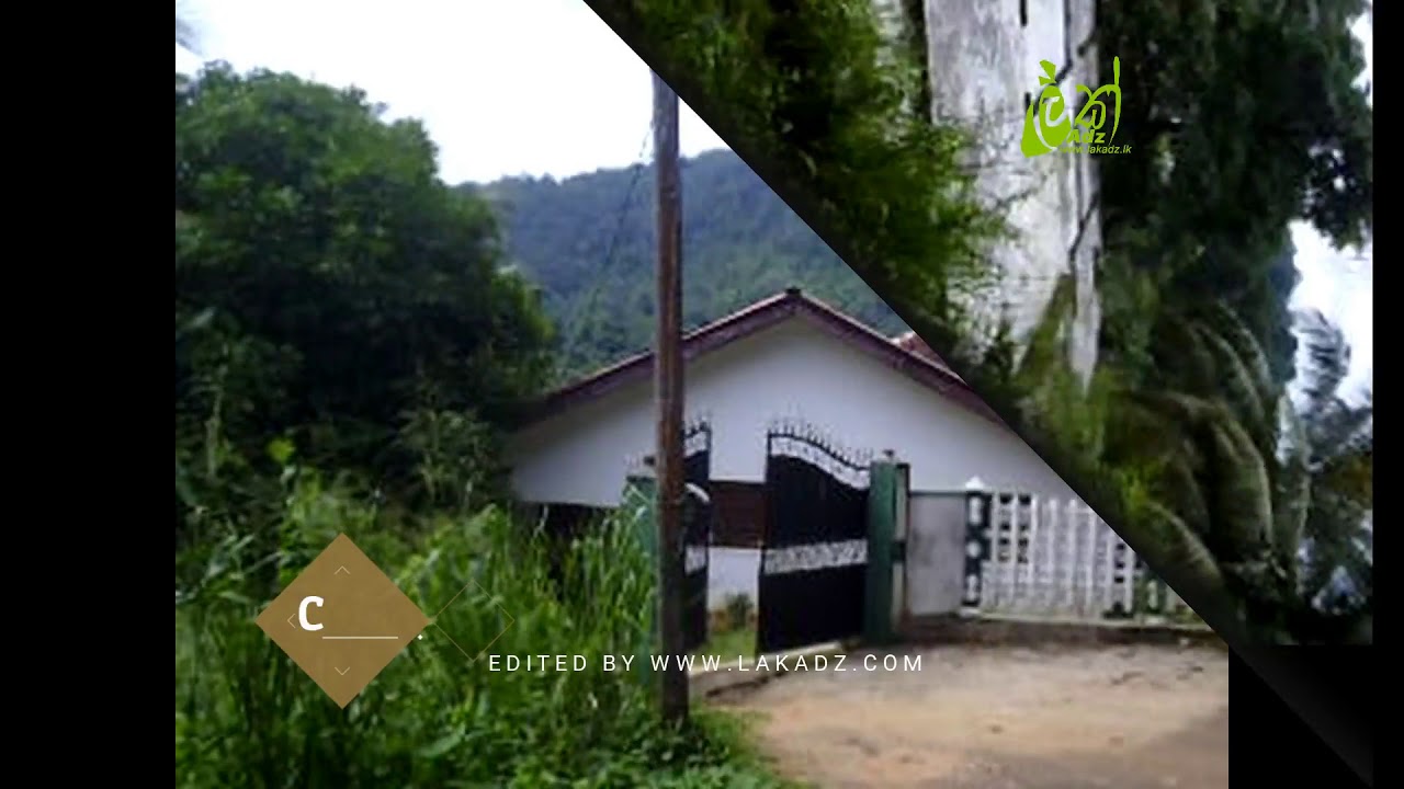 30P Land with Two Storeyed Building Constructing for Sale in Kegalle.