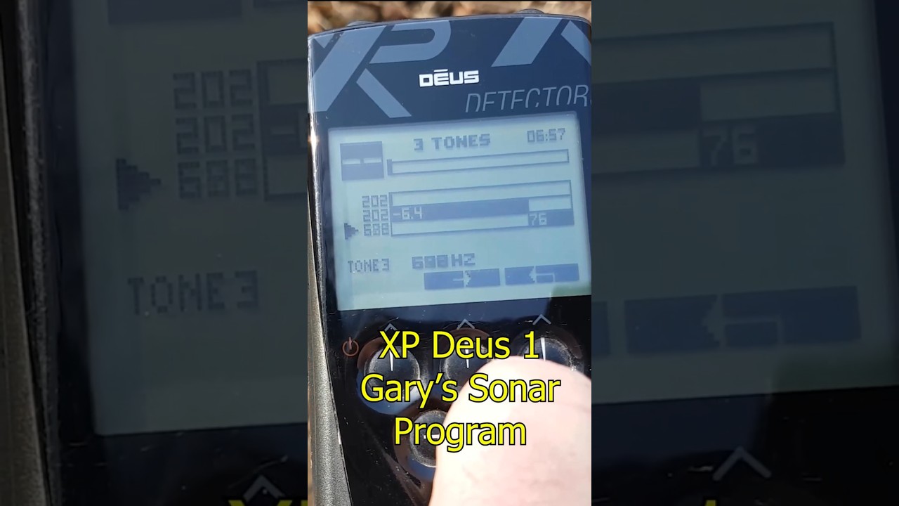 Программа Гэри XP Deus 1 Sonar.
