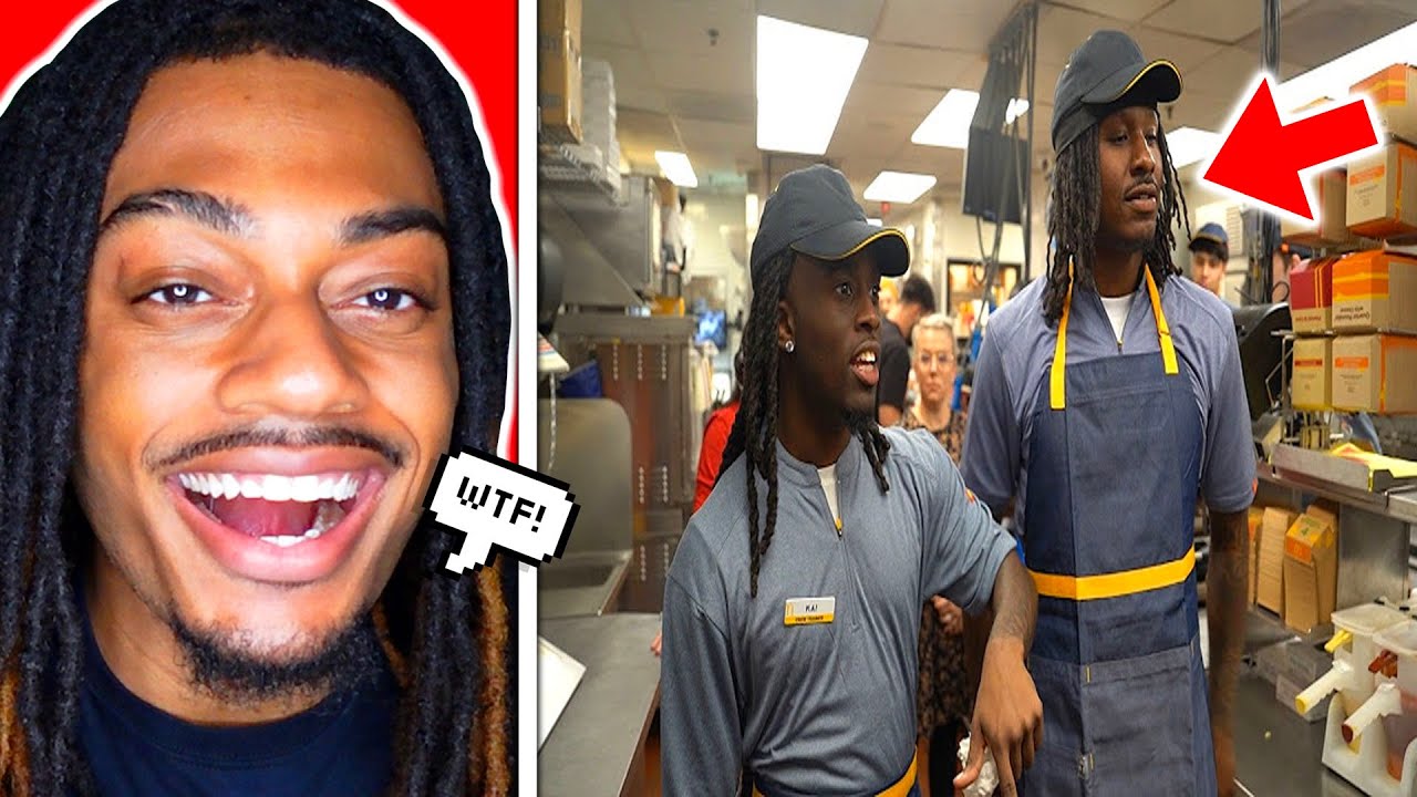 Kai Cenat and Duke Dennis Worked at McDonald's For A Day!🤣