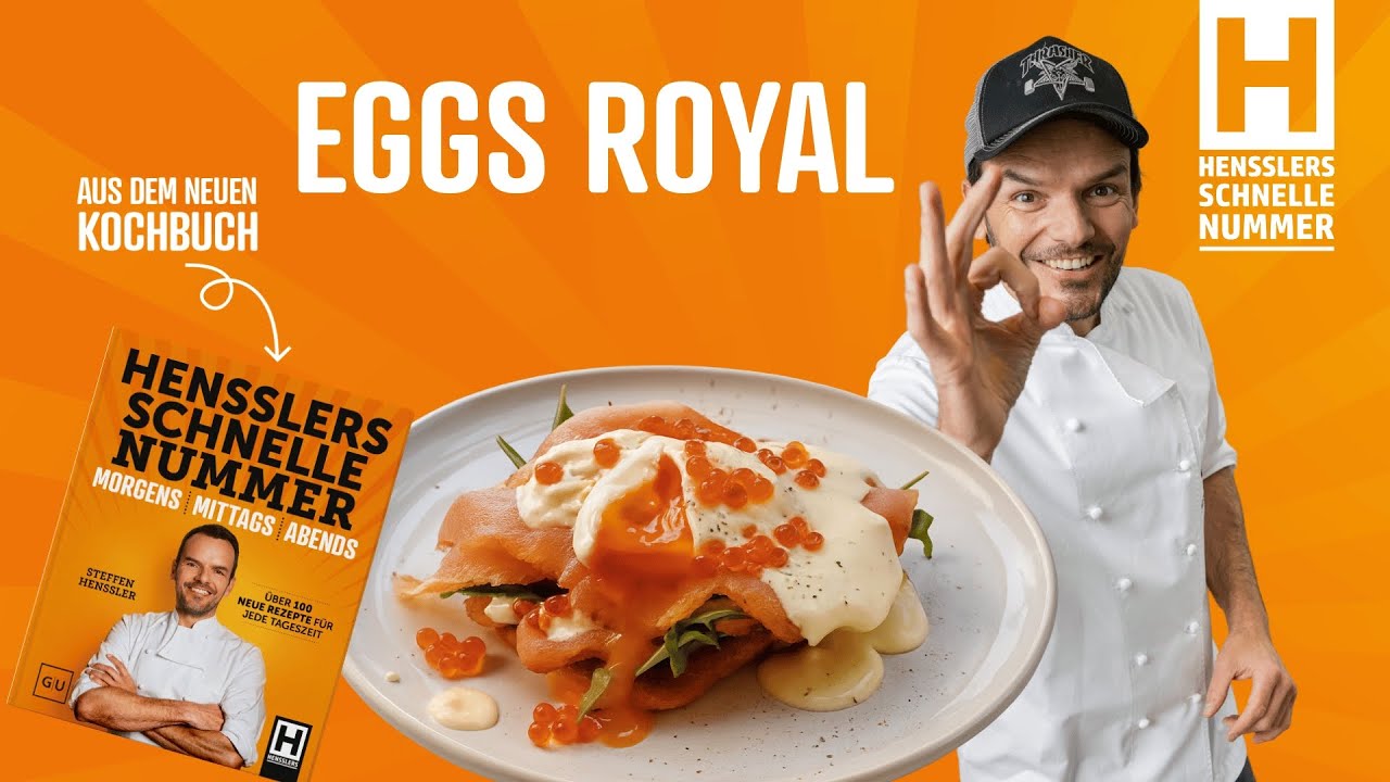 Schnelles Eggs Royal mit Räucherlachs Rezept 