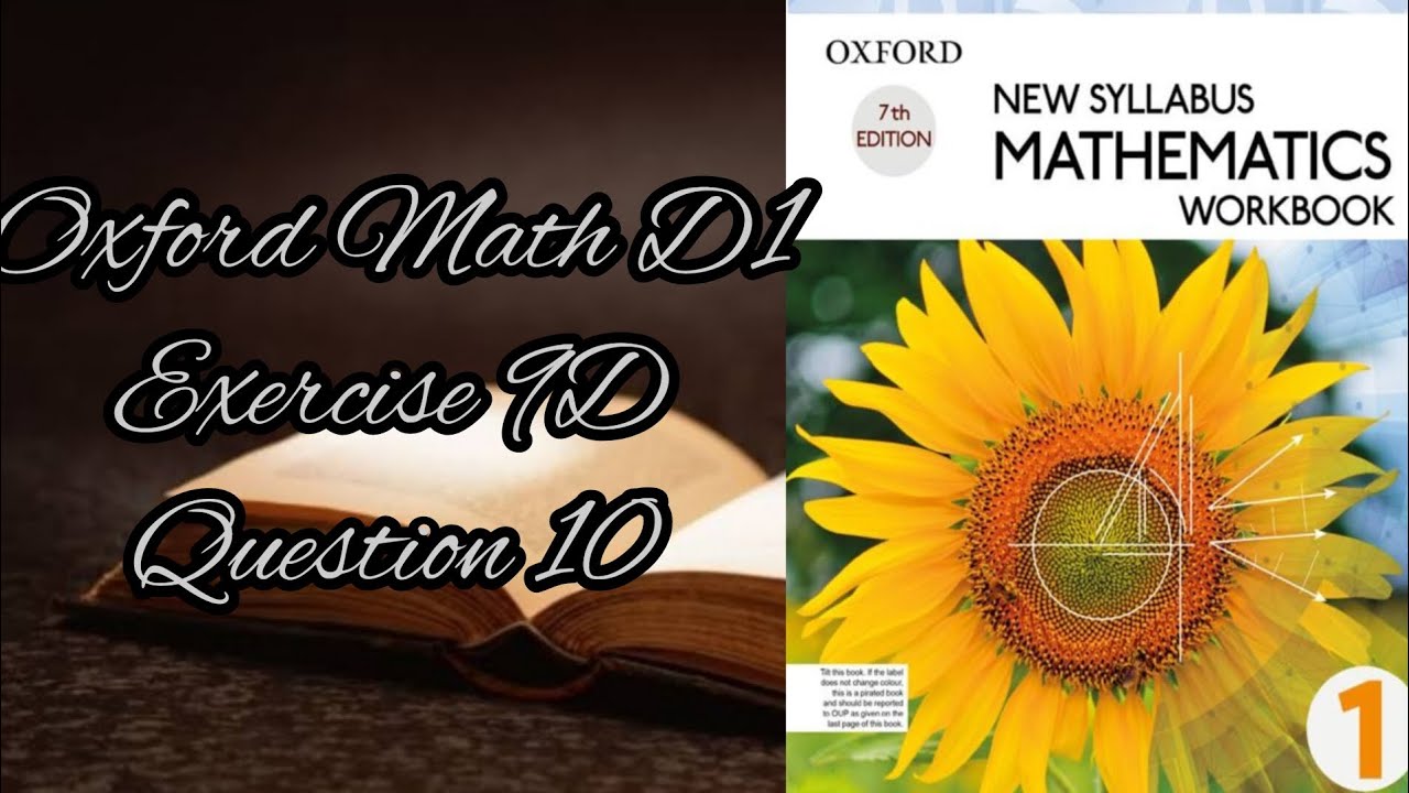 Mathematics book (D1)| 7th addition|Exercise 9D|Q#10| Mathematics at Home| In urdu