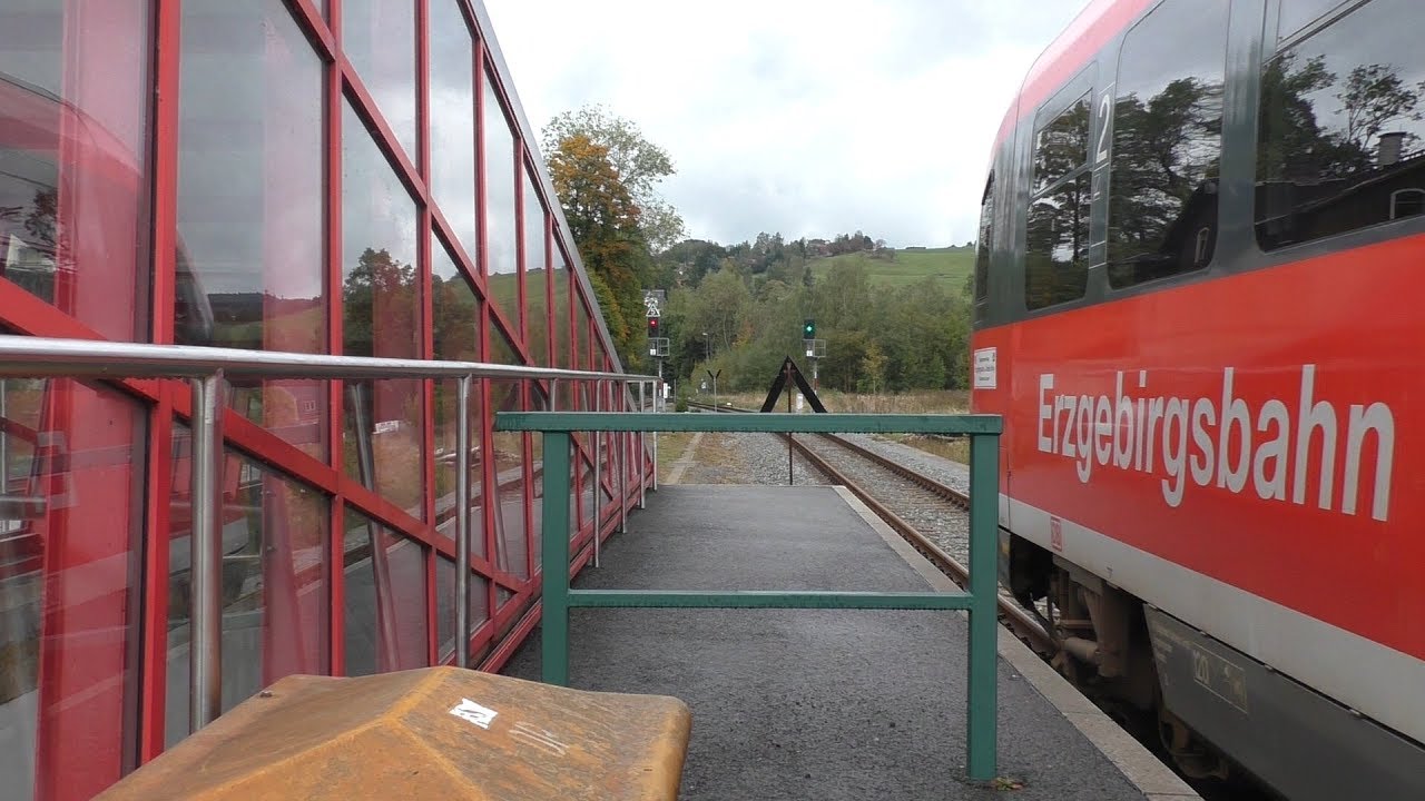 die ERZGEBIRGSBAHN Pt.II // von Annaberg-Buchholz Süd nach Annaberg-Buchholz Unterer Bahnhof \\