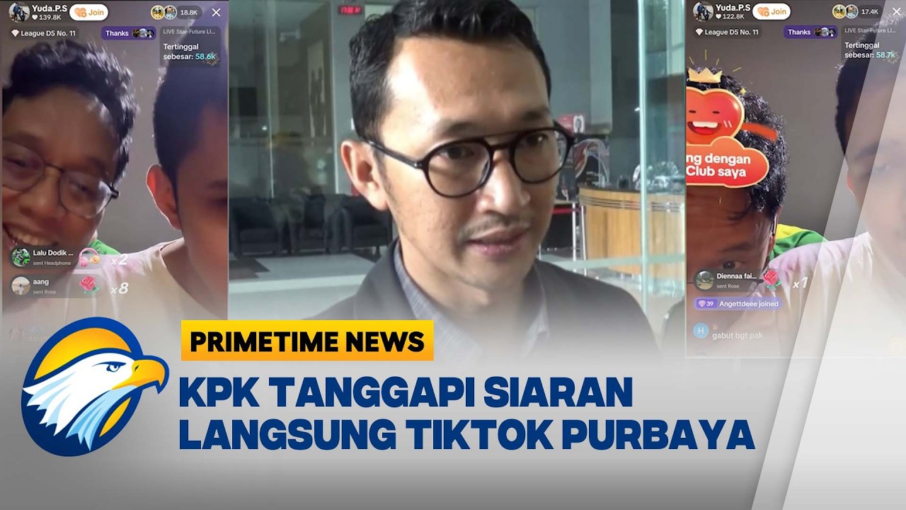 Disawer saat Live Tiktok, KPK Wanti wanti Menkeu Purbaya - [Primetime News]