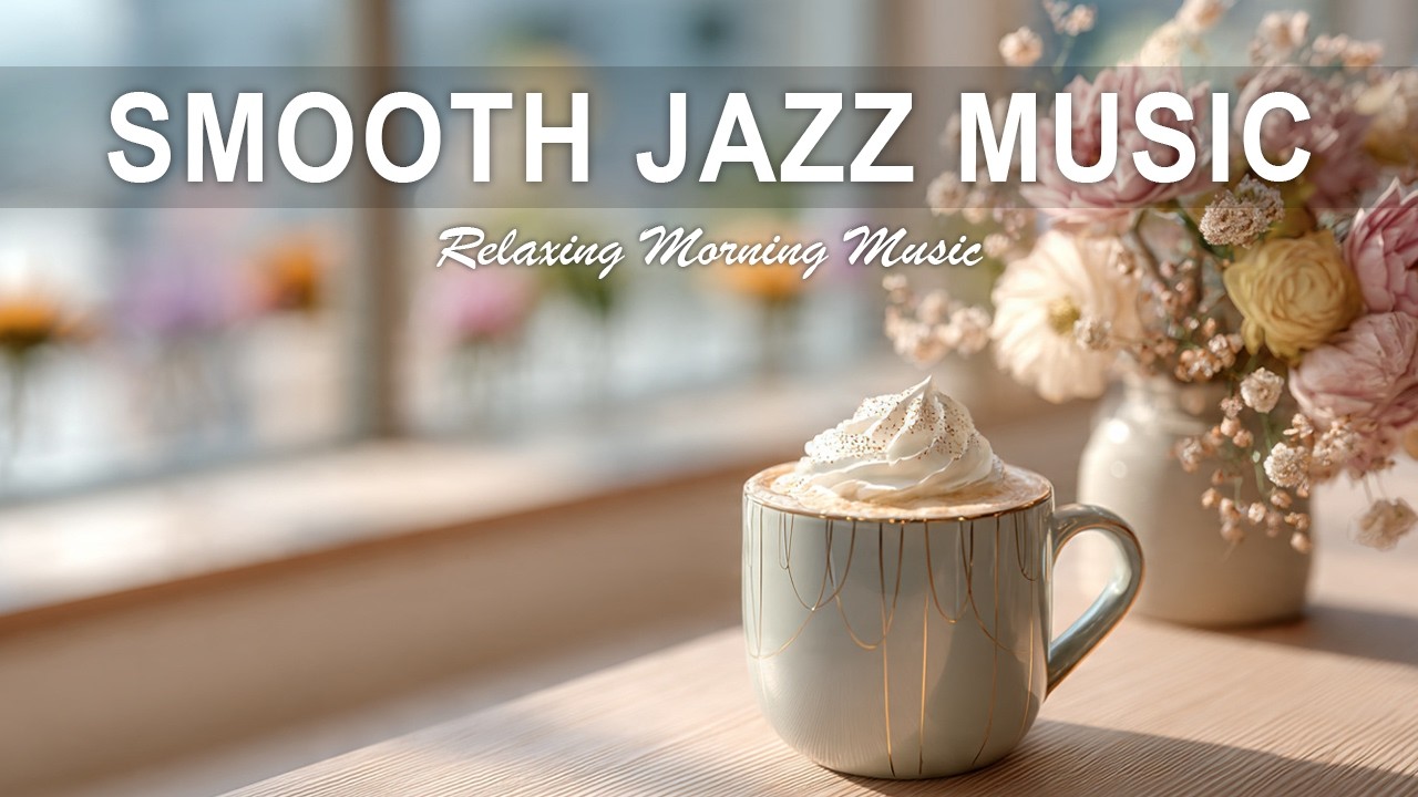Smooth Jazz Music☕ Natural Coffee Jazz - Smooth & Relaxing Jazz for Work, Study & Sleep