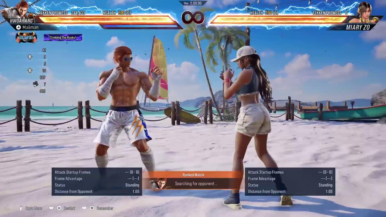 Tekken 8 Ranked Hwoarang Morning