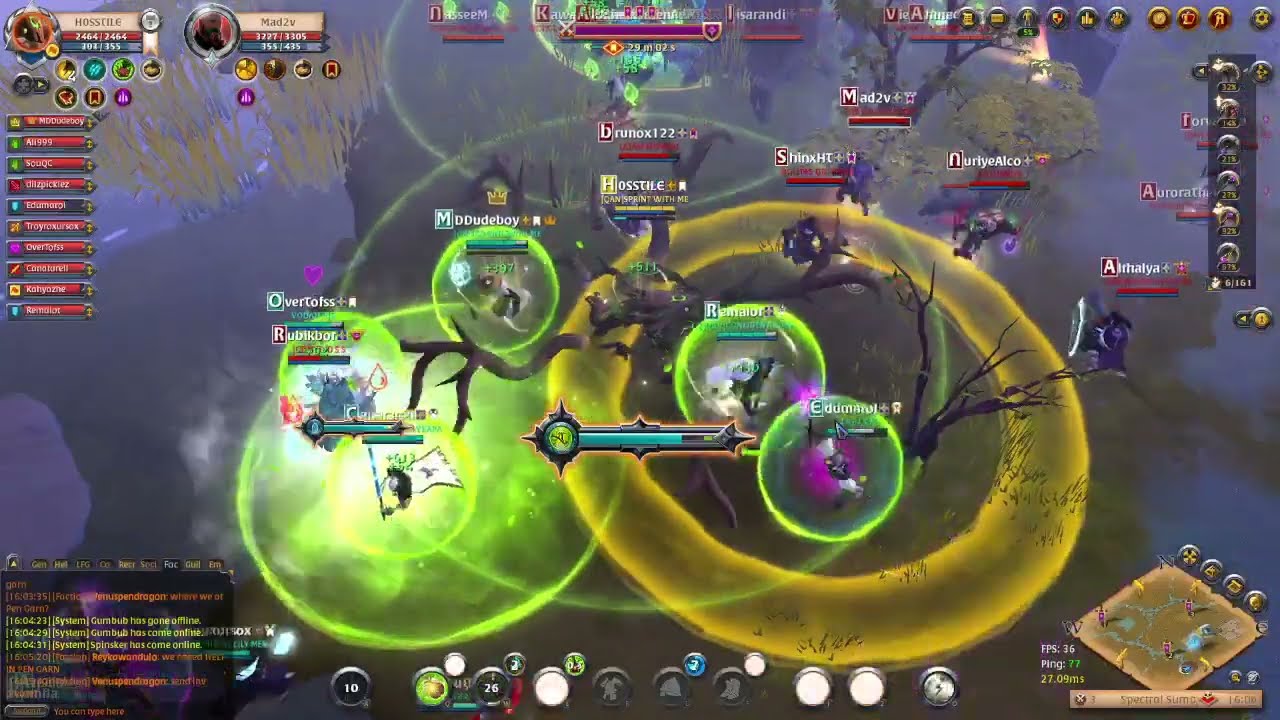 ⚡ Albion Online Fort Sterling Vs. Thetford Faction Warfare