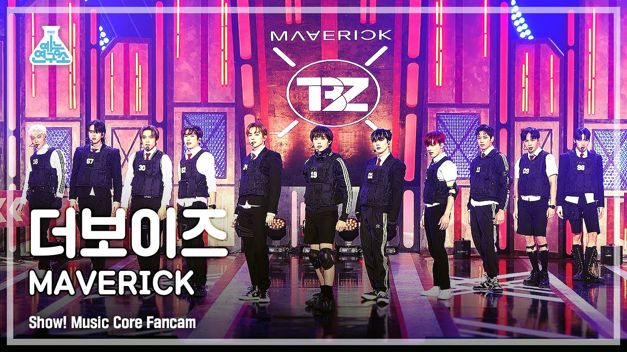 [예능연구소 4K] 더보이즈 직캠 'MAVERICK' (THE BOYZ FanCam) @Show!MusicCore 211106