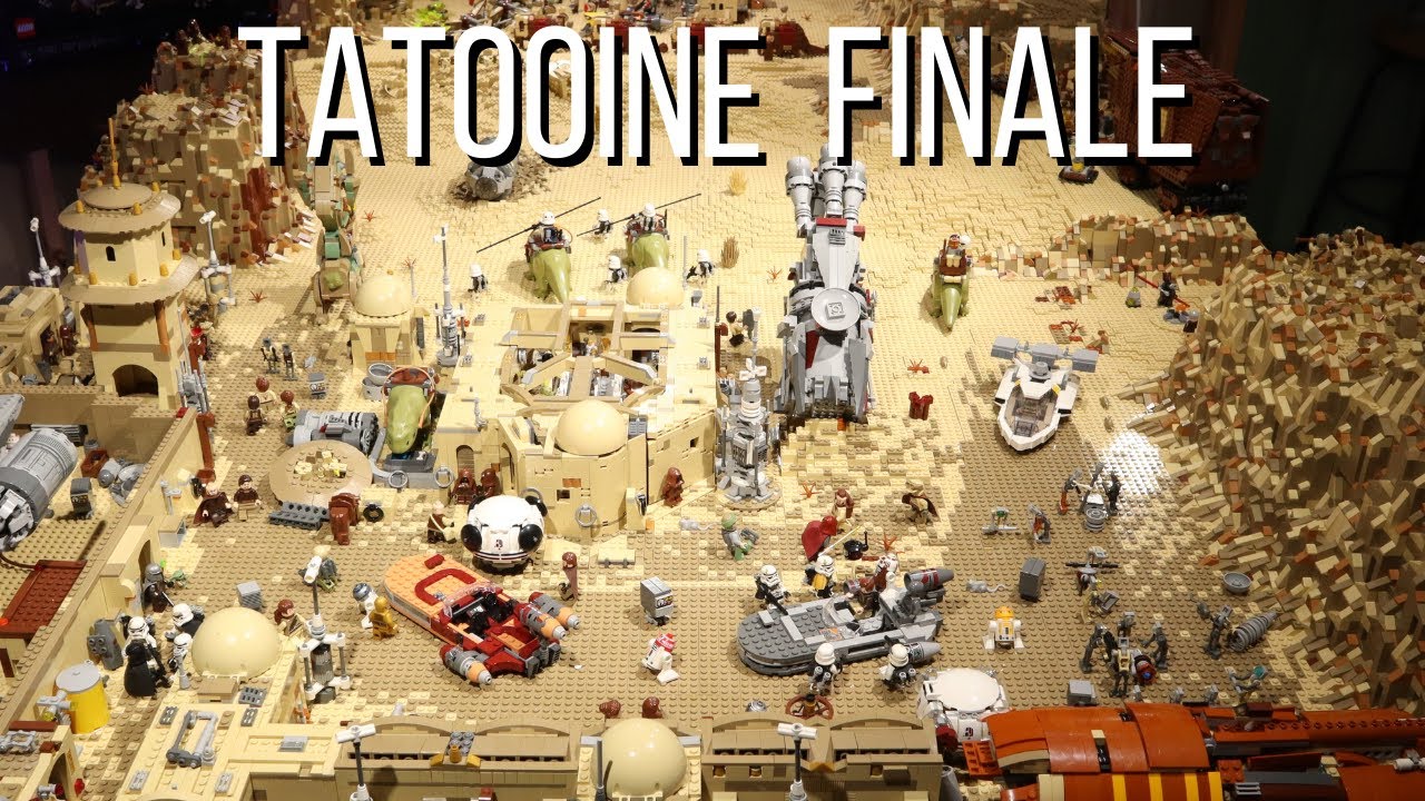 LEGO Star Wars Tatooine MOC - ФИНАЛ!