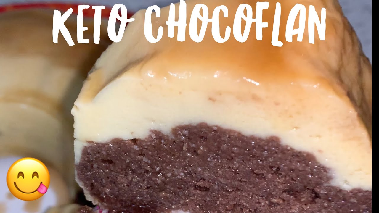 Keto Chocoflan | Impossible Cake | delish low carb chocoflan cake | Hungry elephant dish
