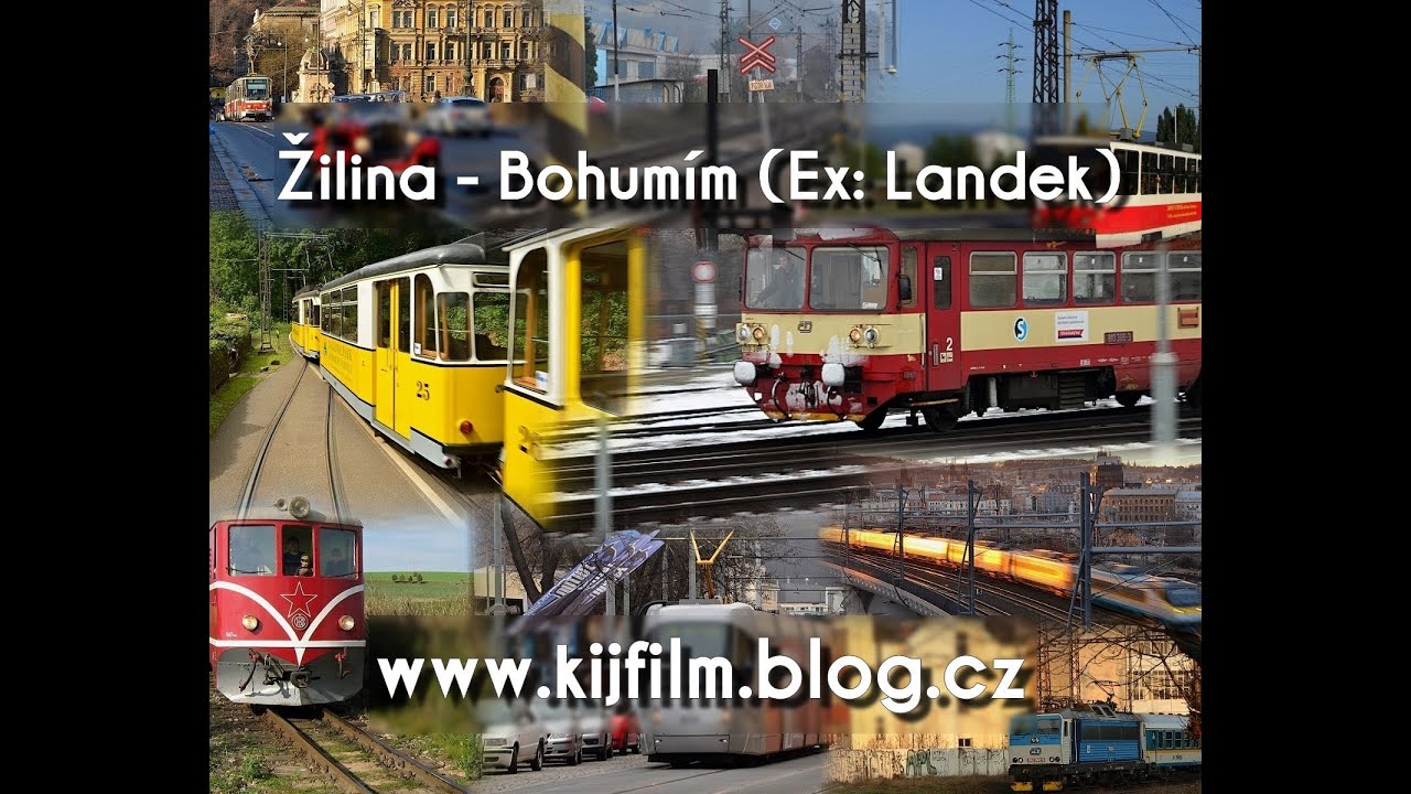 Train in czech rep. EX 144 "LANDEK" Žilina - Bohumín