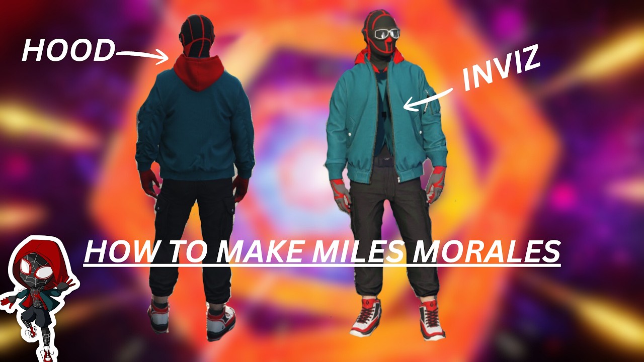 HOW TO MAKE MILES MORALES IN GTA !!!
