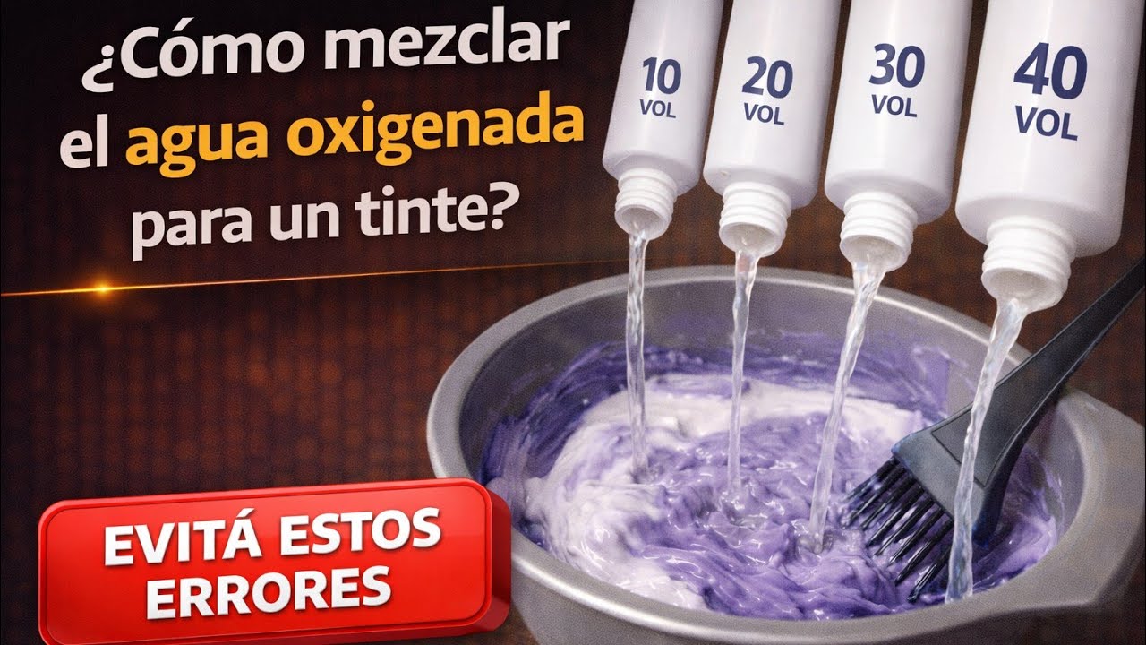 No cometas estos ERRORES con el agua oxigenada 