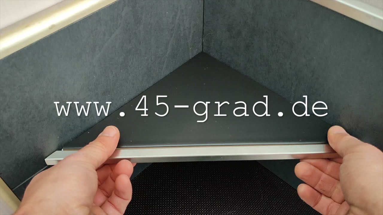 Duschablage f&uuml;r alle Fliesen und Schienen 6-20mm! (Glas, Marmor, Granit, Holz, Ceramic, Kunststoff)