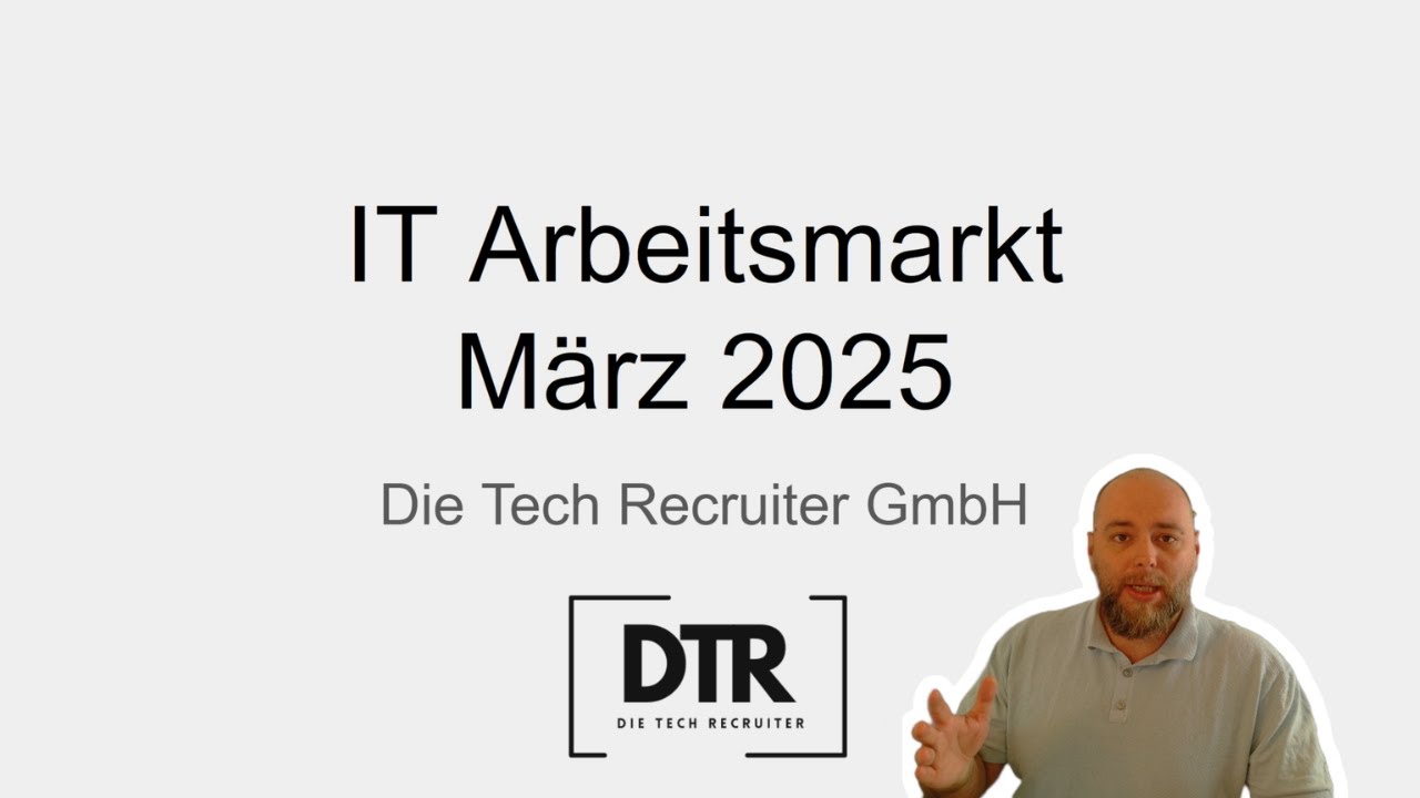 IT Arbeitsmarkt Deutschland März 2025 -  Arbeitslosigkeit steigt weiter - Bodenbildung bei IT Jobs ?