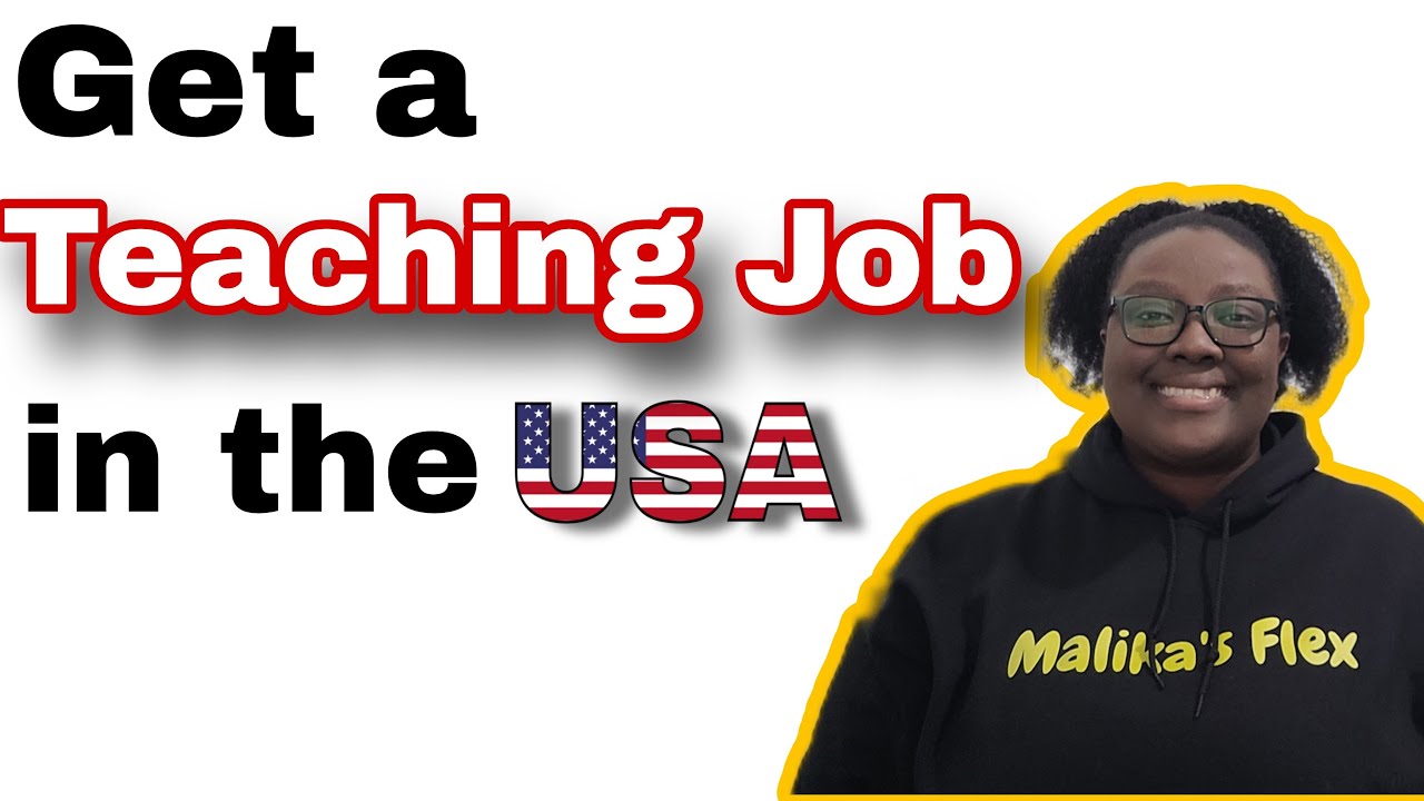 USA  Teaching Agencies and Sponsors |Get a US Teaching Job | Beginner's Guide || Malika's Flex
