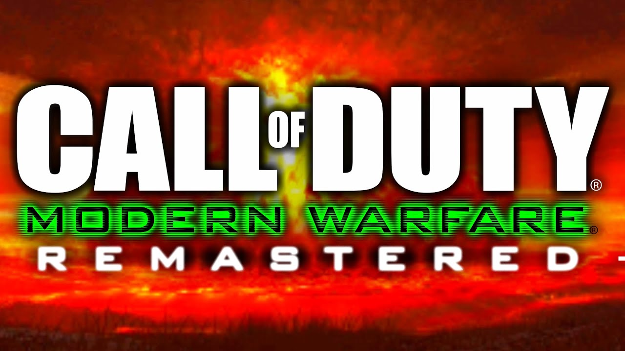 Modern Warfare Remastered in 2020...