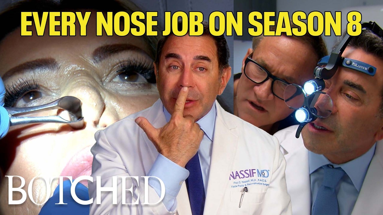 EVERY Nose Job on Season 8: Drug Use, Trauma, Disease and More (Compilation) | Botched | E!