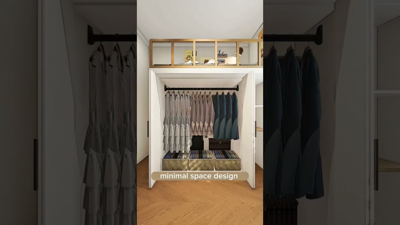 Smart Lift-Bed Design for 6 Sq.M. Small Bedroom 🧠✨ | Minimal Space Studio