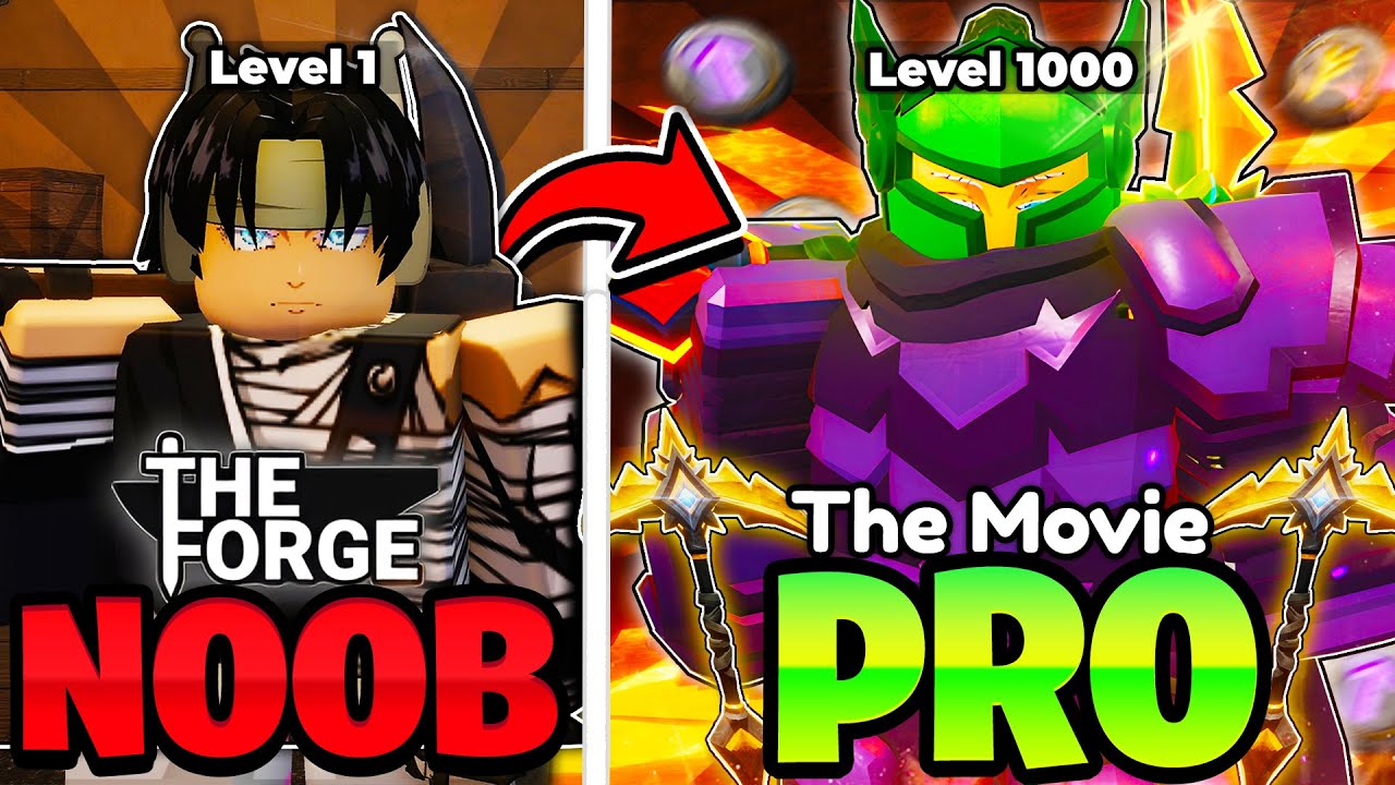 I Went NOOB To PRO In One Video On The Forge! | The Movie