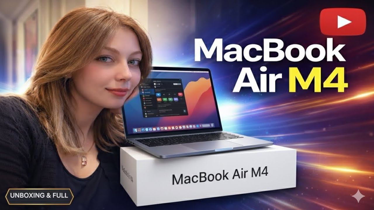 انبوكسنج MacBook Air M4 مميزاته وعيوبه
