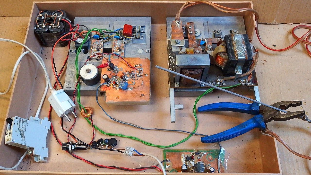 Мой самодельный сварочный инвертор (из металлолома)