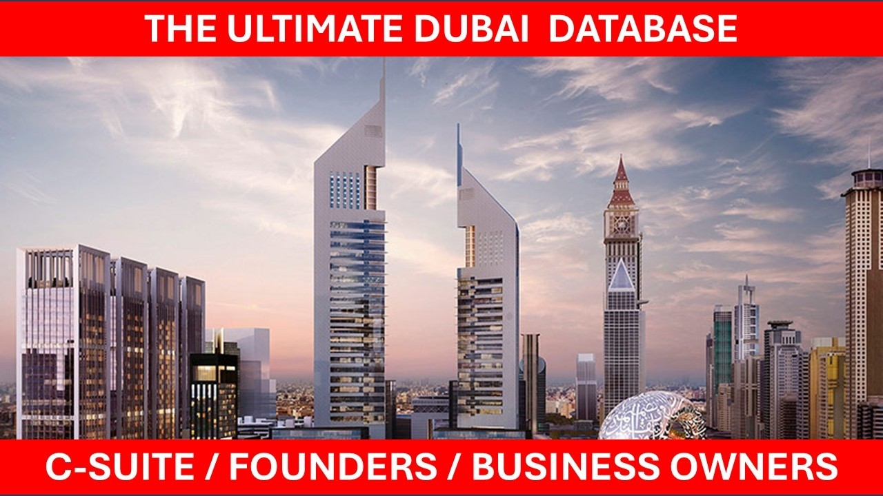 Dubai C-Suite & Board-Level Executive Directory | Validated in 2026 | 69,000 Contacts.