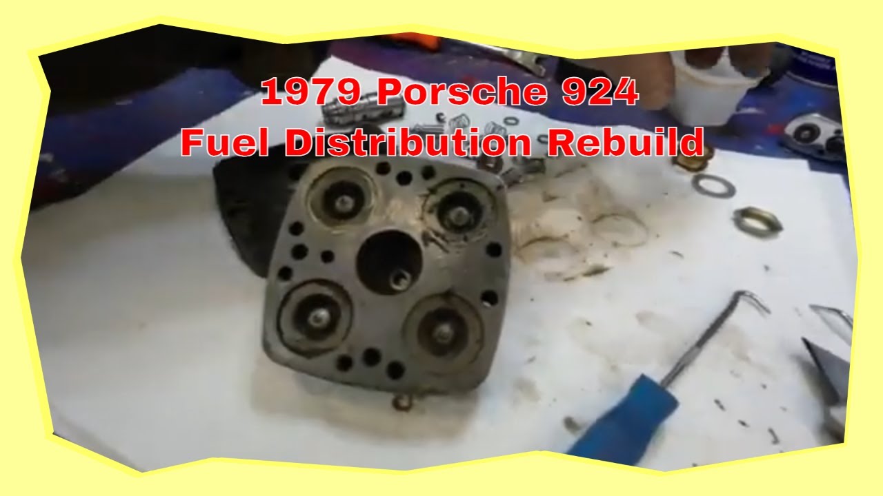 1979 Porsche 924 Rebuild the Fuel Distributer  | Episode 15