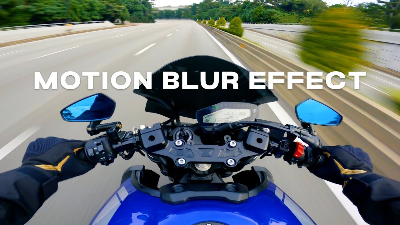 Best GoPro Setting For POV | Motion Blur Effect Tutorial | Nampak Laju Macam 200 km/j