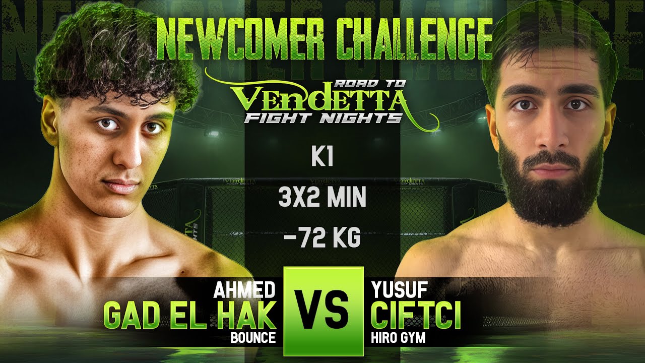 Ahmed Gad El Hak VS Yusuf Ciftci | Newcomer Challenge Road to Vendetta