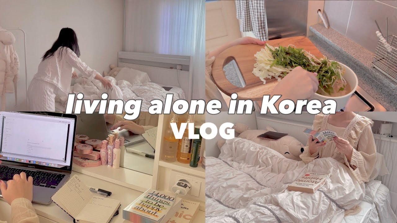 Жизнь в одиночестве в Корее | Новый дом и воскресный перезагрузочный VLOG