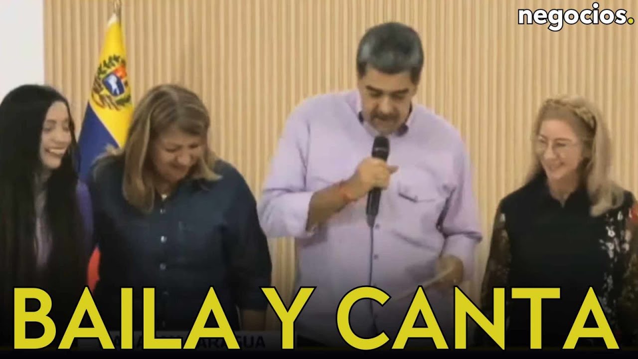 Maduro baila y canta con mujeres venezolanas para celebrar el Fin de Año: