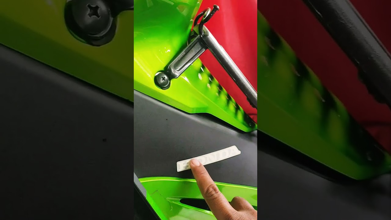 TUTORIAL CARA MELEPAS LAMINASI STRIPING ORIGINAL BARU HONDA REVO ABSOLUTE CW 2013 HIJAU 📢📢