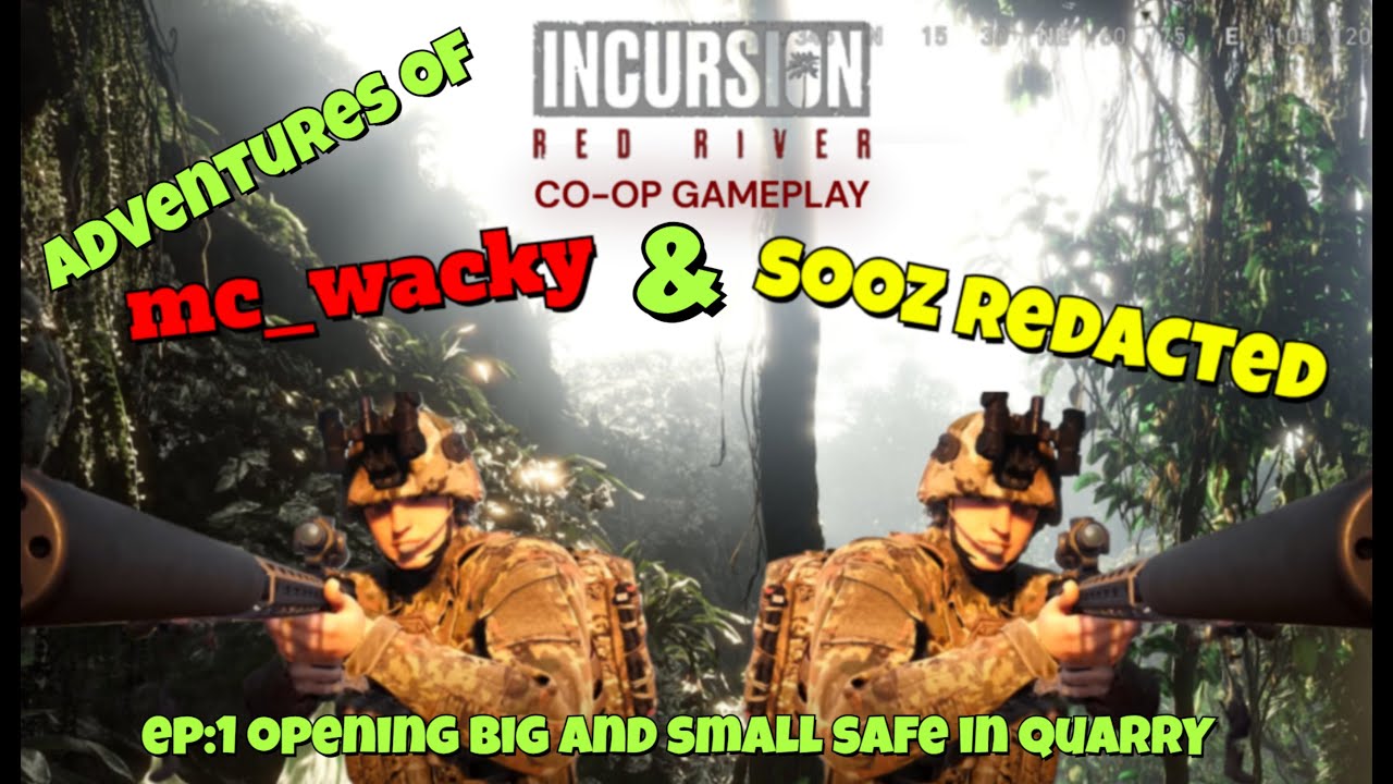 Co-op ep: 1 opening big and small safe QUARRY | INCURSION RED RIVER | LIVE 🔴