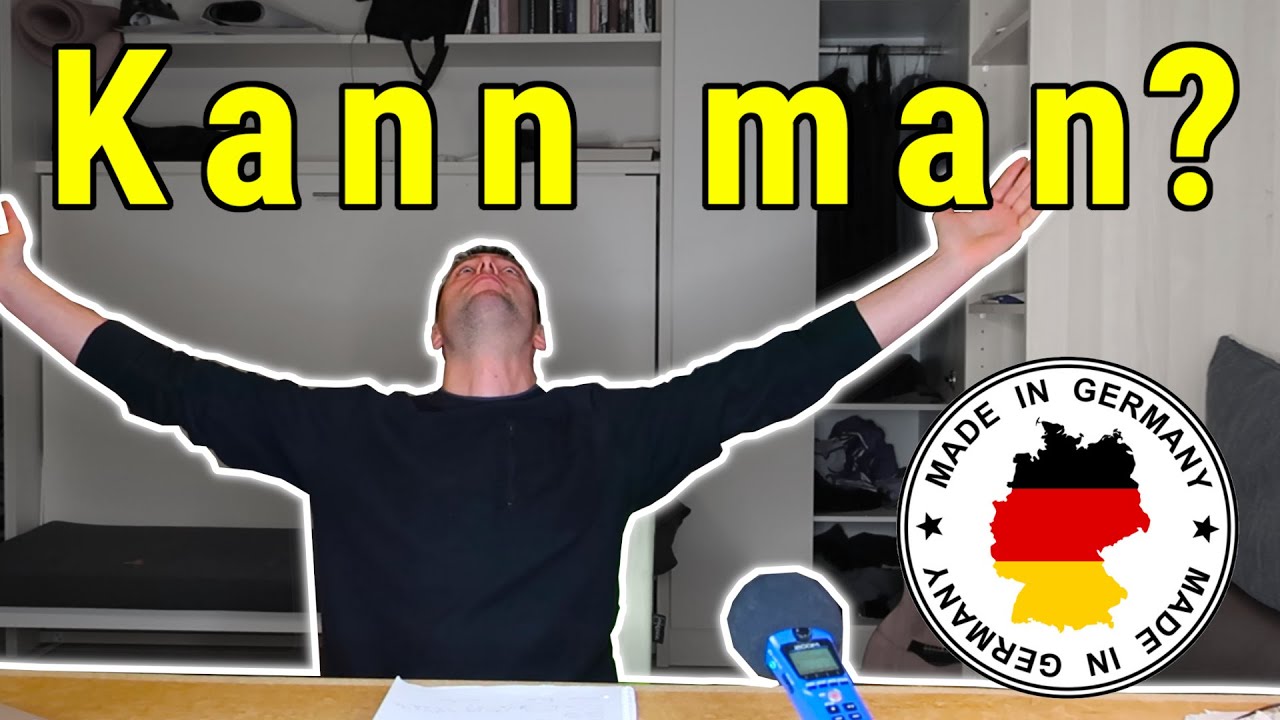 Němčina #13 KANN MAN, muss MAN, soll MAN. Jak se tímto němčina odlišuje od ostatních jazyků?