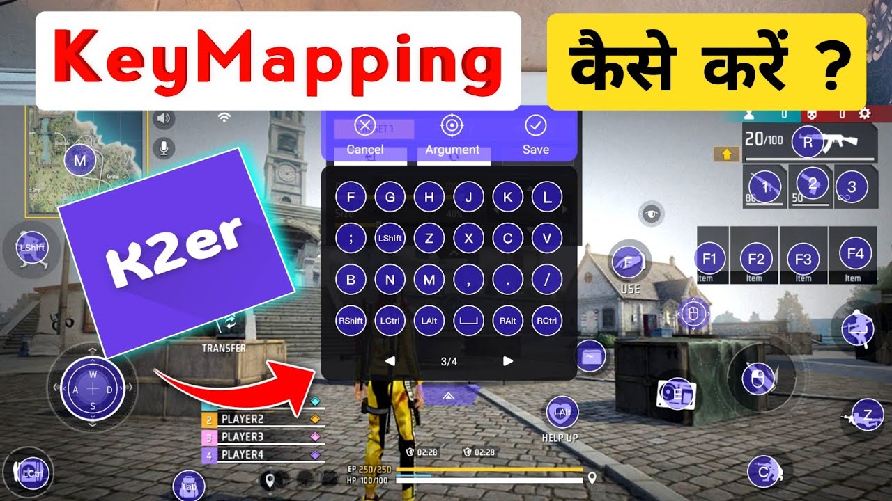 KeyMapping Kaise Kare K2er App Se | How to do KeyMapping With K2er App