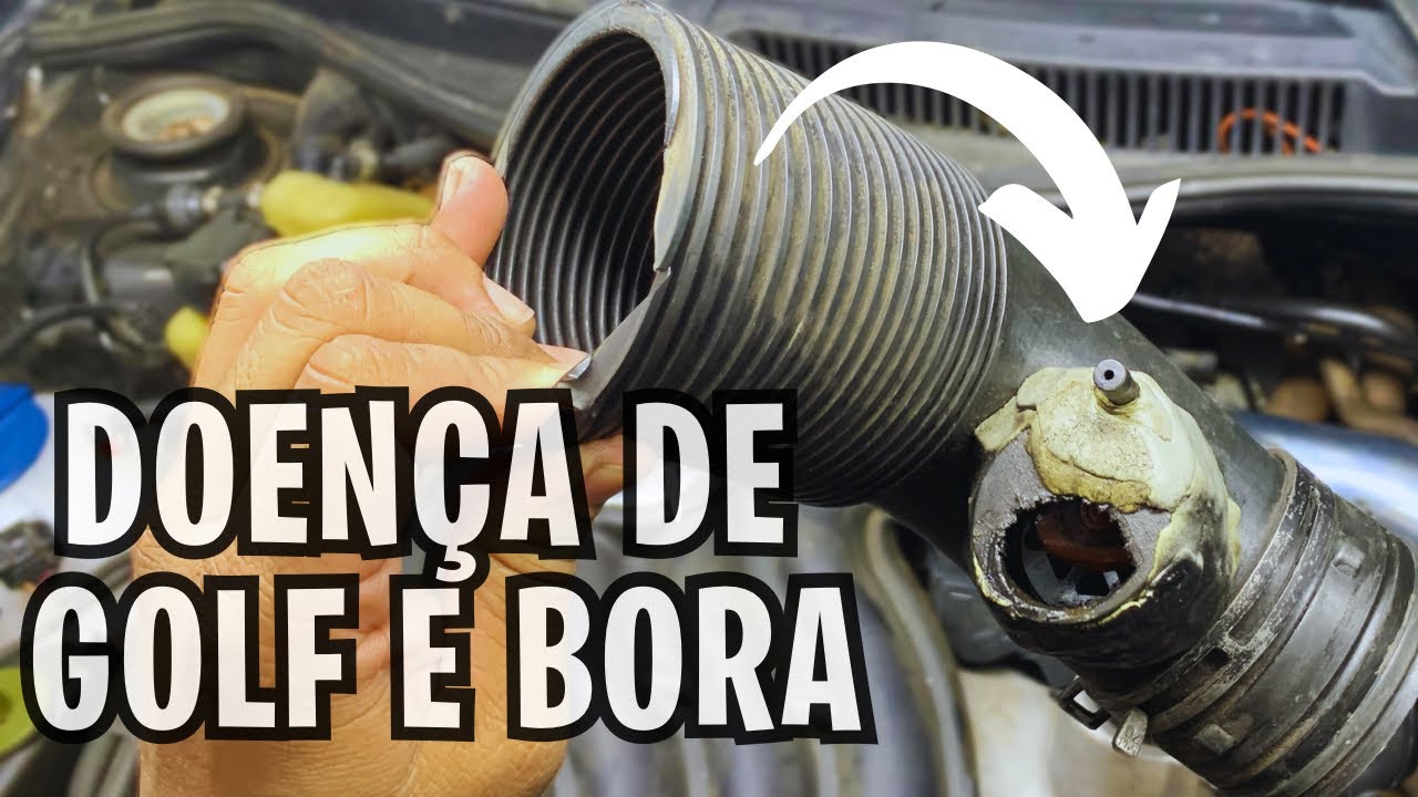 Como resolver de forma definitiva mangueira filtro ar GOLF/BORA