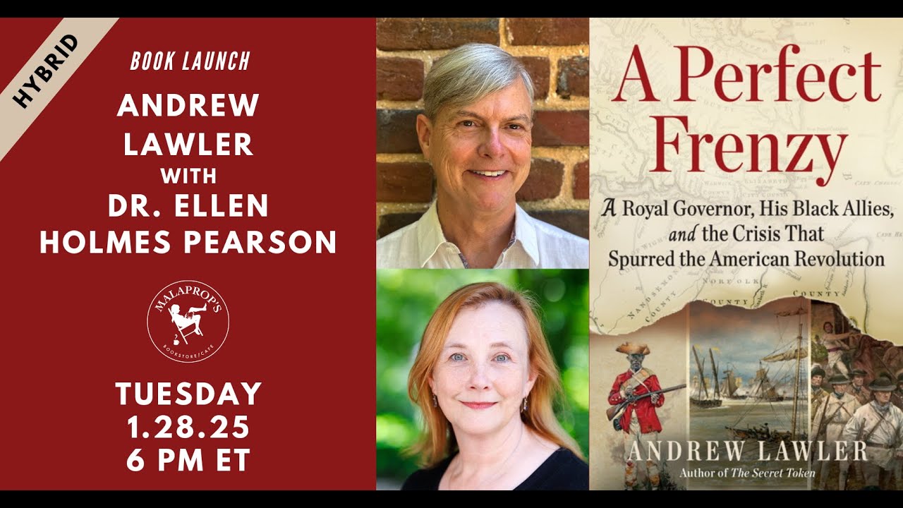 A Perfect Frenzy Book Launch: Andrew Lawler with Ellen Holmes Pearson | Malaprop's Presents